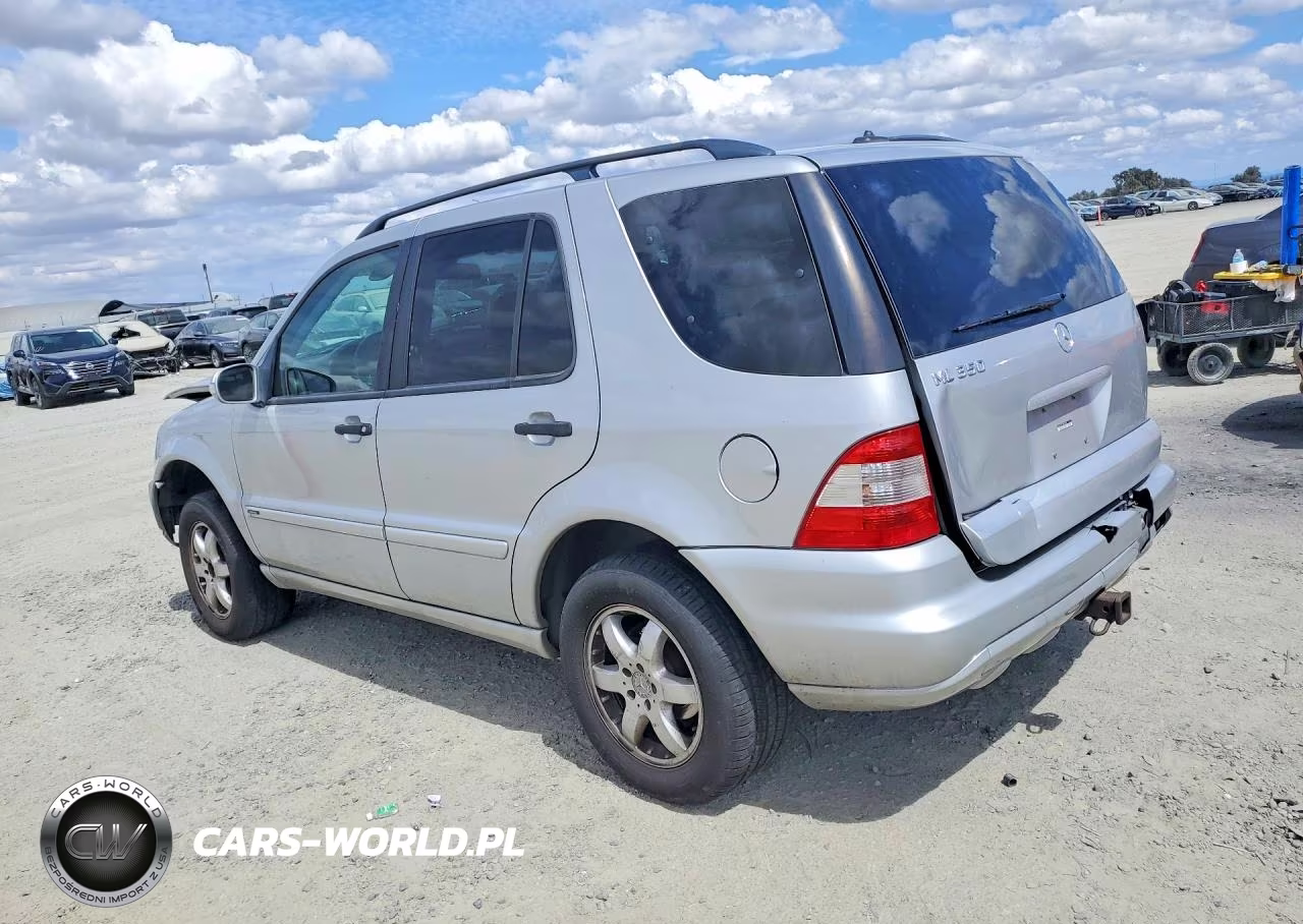2003 Mercedes-Benz Ml 350 VIN:4JGAB57E53A407688 - 2