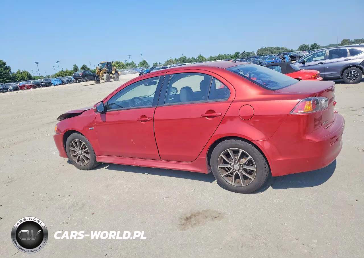 2017 Mitsubishi Lancer Es VIN:JA32U2FU7HU010353 - 2