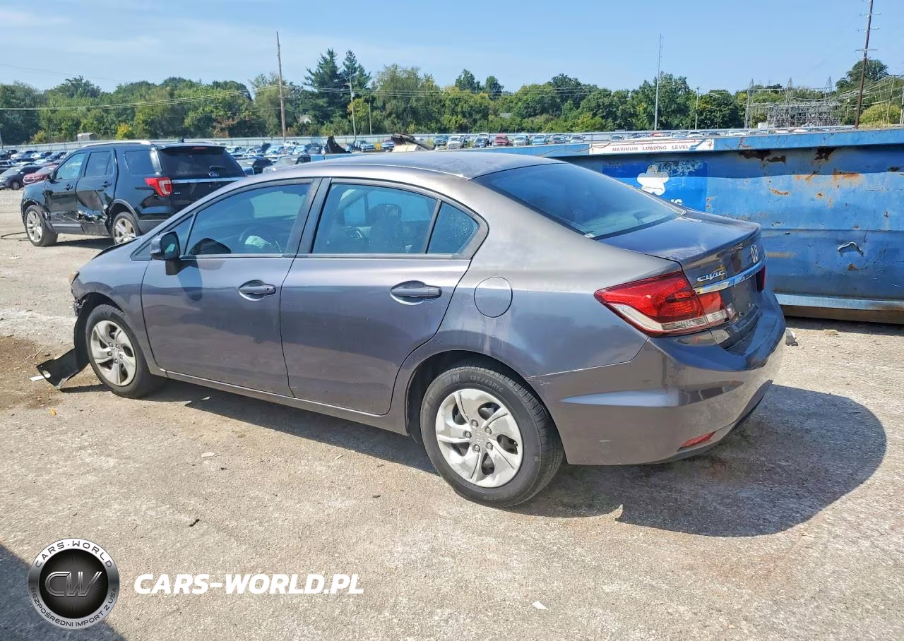 2015 Honda Civic Lx VIN:19XFB2F57FE038828 - 2
