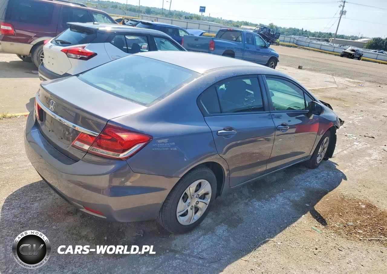 2015 Honda Civic Lx VIN:19XFB2F57FE038828 - 3