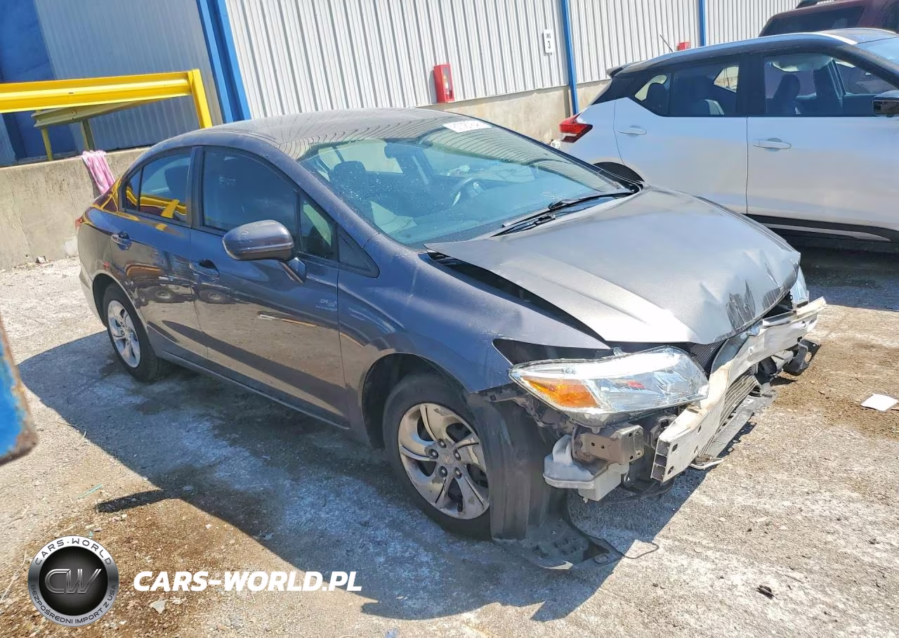2015 Honda Civic Lx VIN:19XFB2F57FE038828 - 4