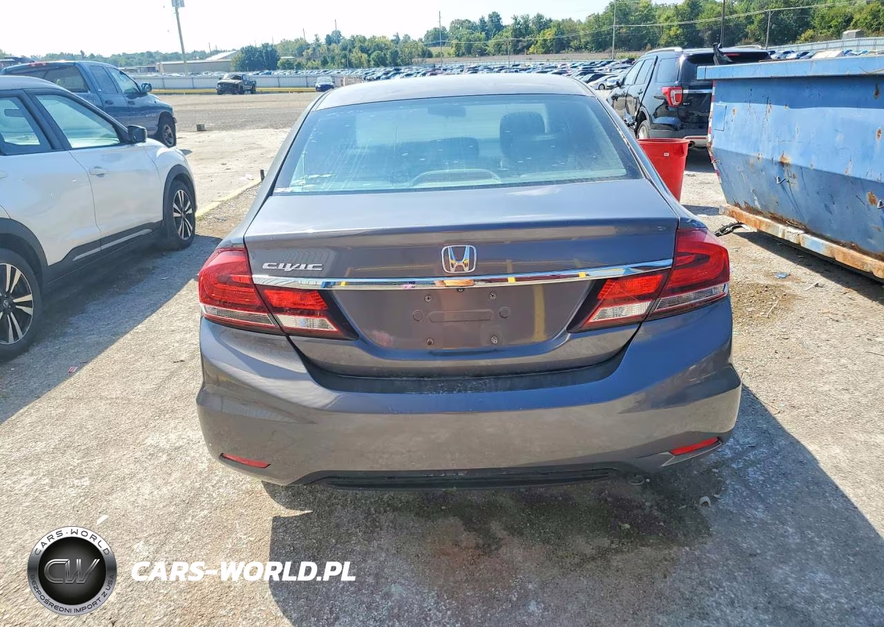 2015 Honda Civic Lx VIN:19XFB2F57FE038828 - 6