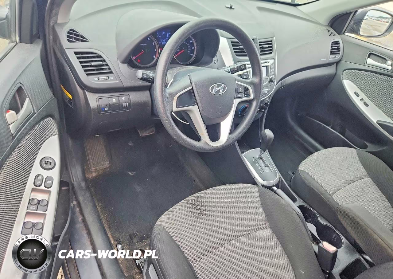 2012 Hyundai Accent Gs VIN:KMHCT5AE5CU044340 - 8