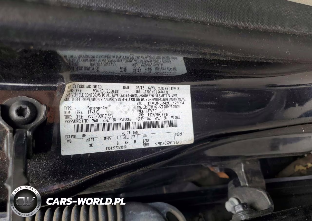 2013 Ford Focus VIN:1FADP3R42DL126004 - 12