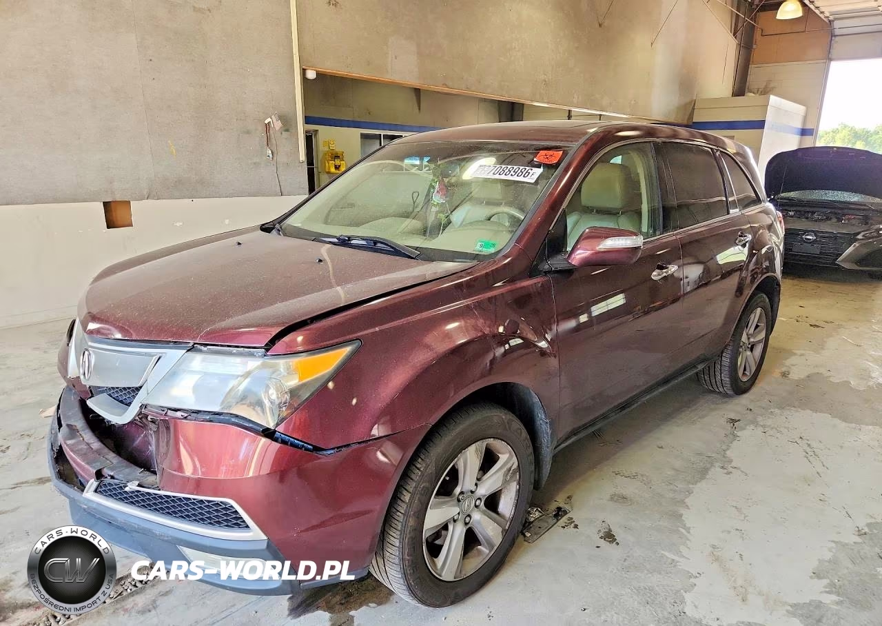 2012 Acura Mdx Technology VIN:2HNYD2H35CH537250 - 1