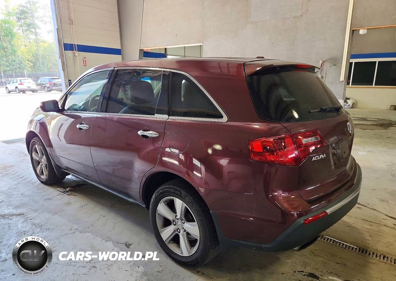 2012 Acura Mdx Technology VIN:2HNYD2H35CH537250 - 2