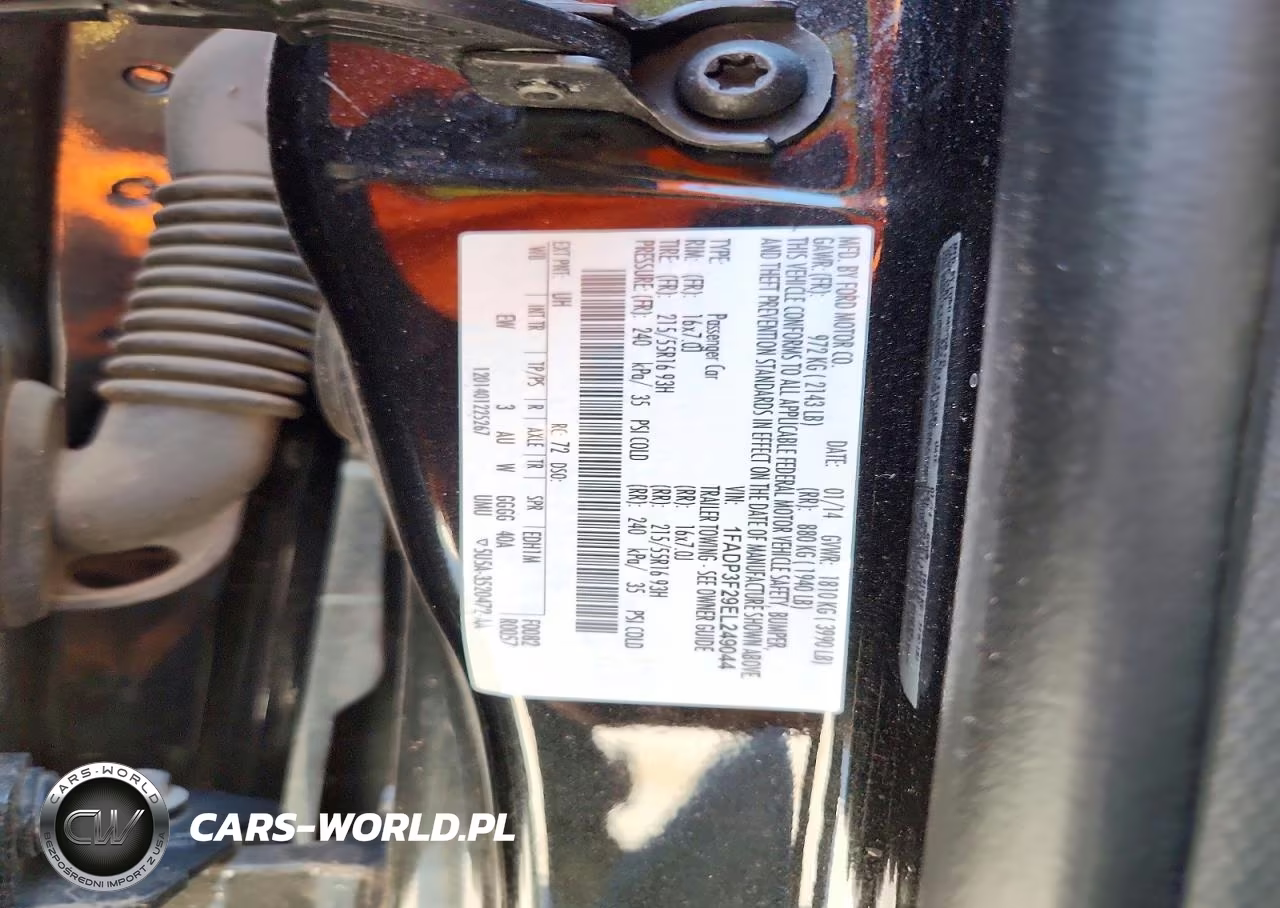 2014 Ford Focus Se VIN:1FADP3F29EL249044 - 12