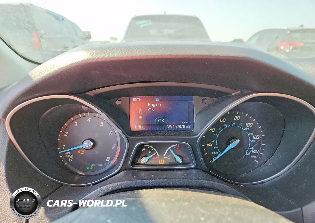 2014 Ford Focus Se VIN:1FADP3F29EL249044 - 9