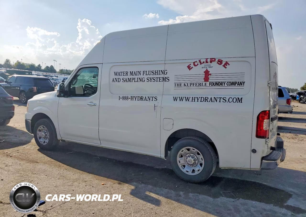 2012 Nissan Nv 2500 Hd S VIN:1N6AF0LY3CN104541 - 2