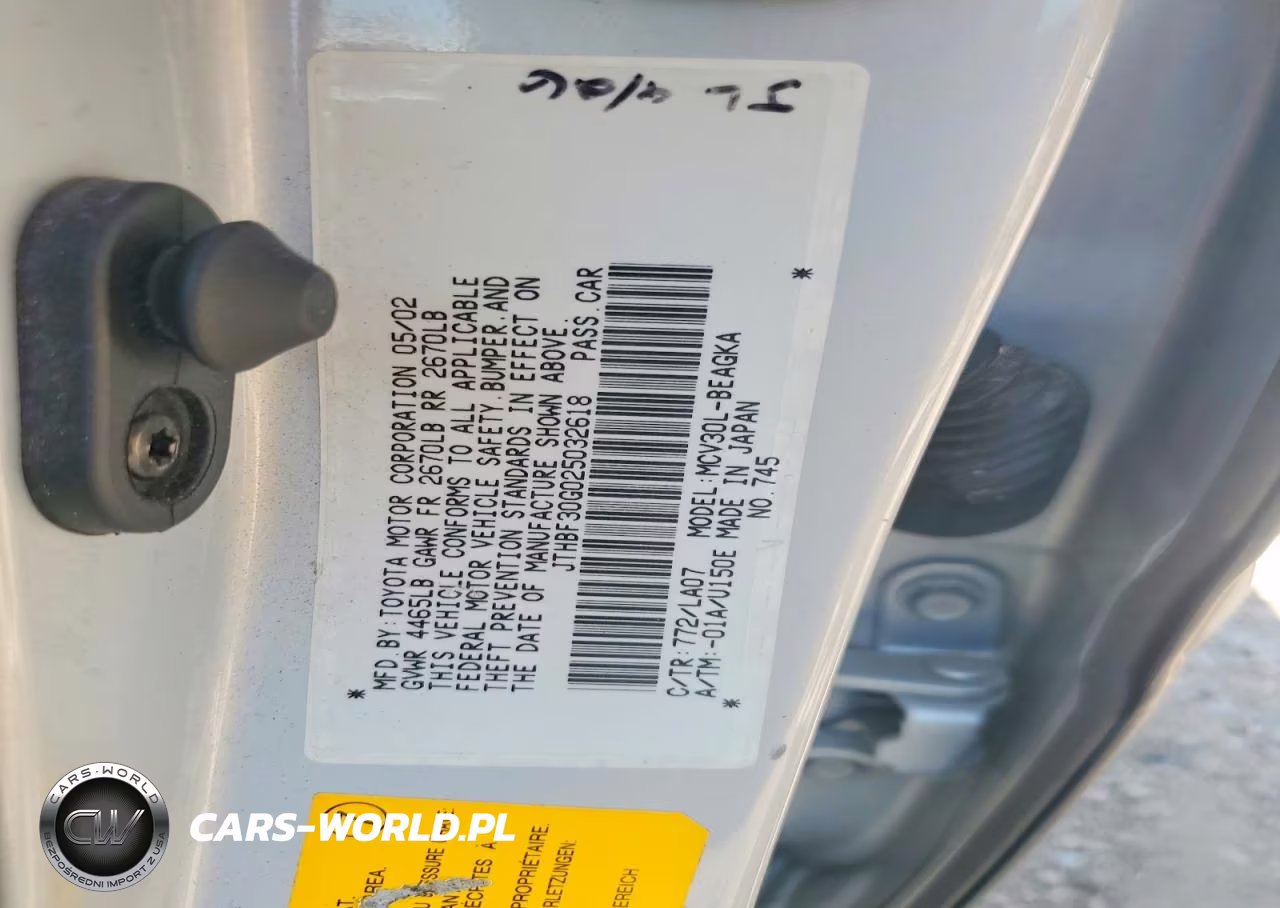 2002 Lexus Es 300 VIN:JTHBF30G025032618 - 13