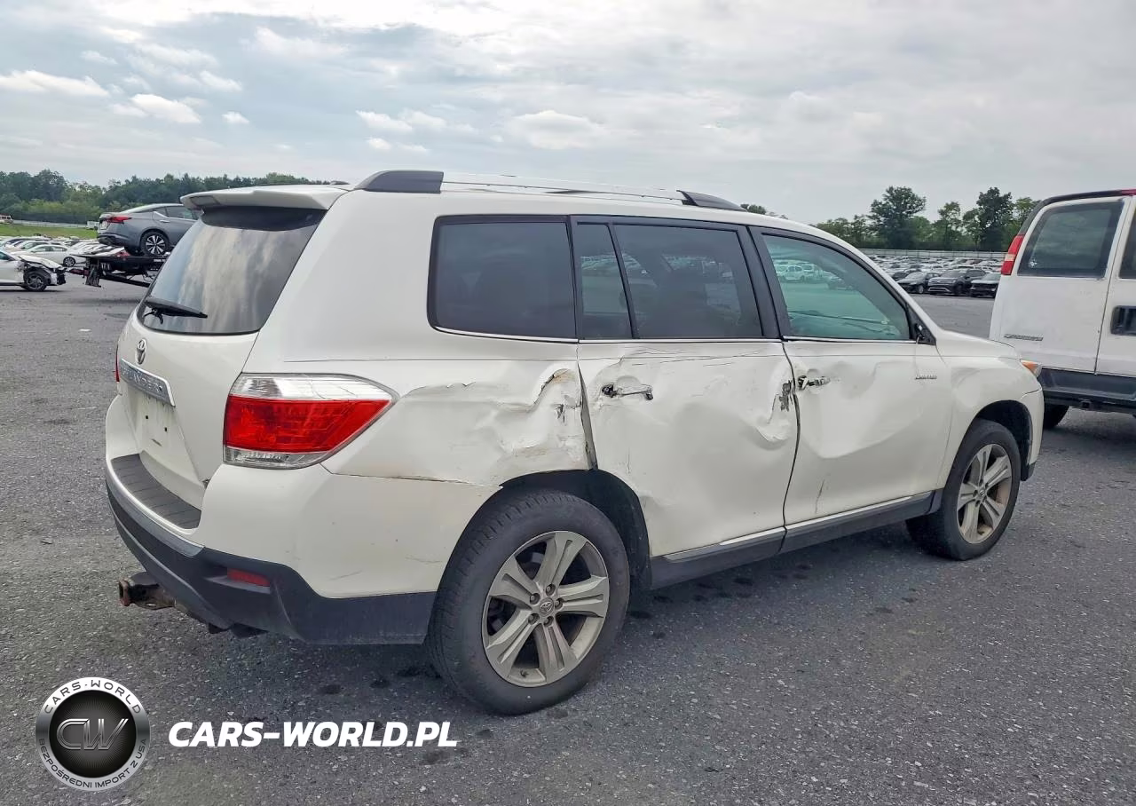 2013 Toyota Highlander Limited VIN:5TDDK3EH4DS176970 - 3