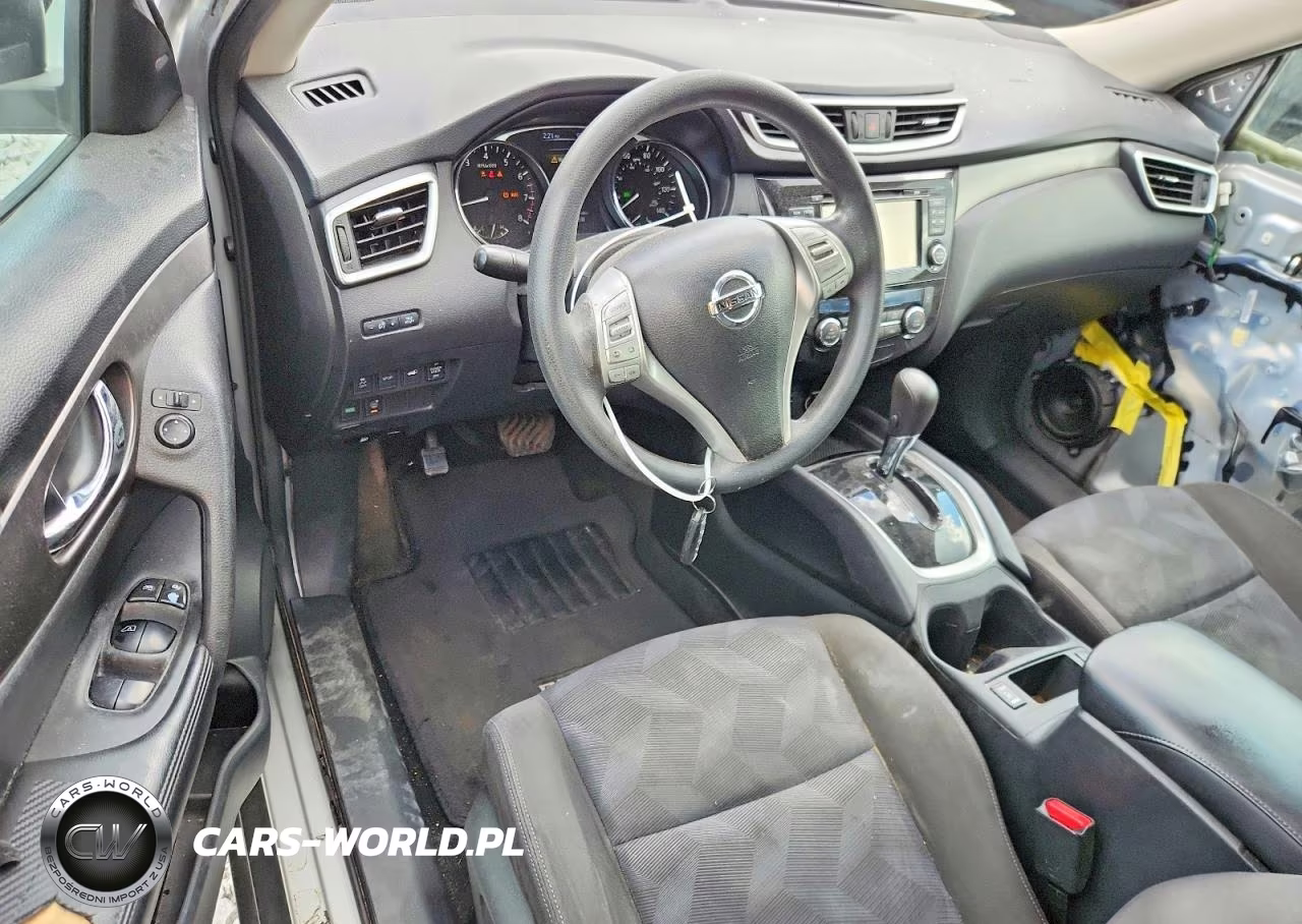 2015 Nissan Rogue Sv VIN:KNMAT2MT5FP509609 - 8