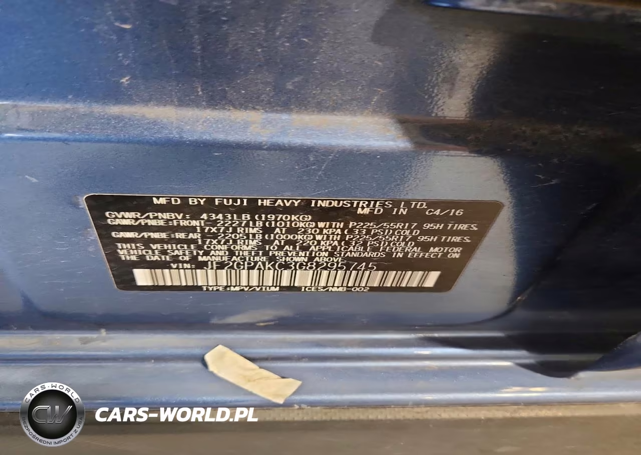 2016 Subaru Crosstrek Limited VIN:JF2GPAKC3G8295745 - 13