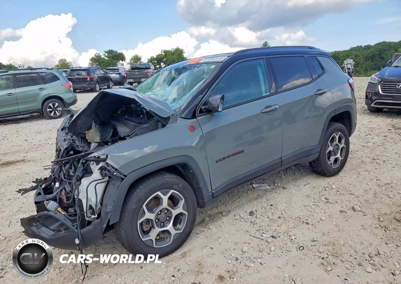 2022 Jeep Compass Trailhawk VIN:3C4NJDDB8NT124484 - 1