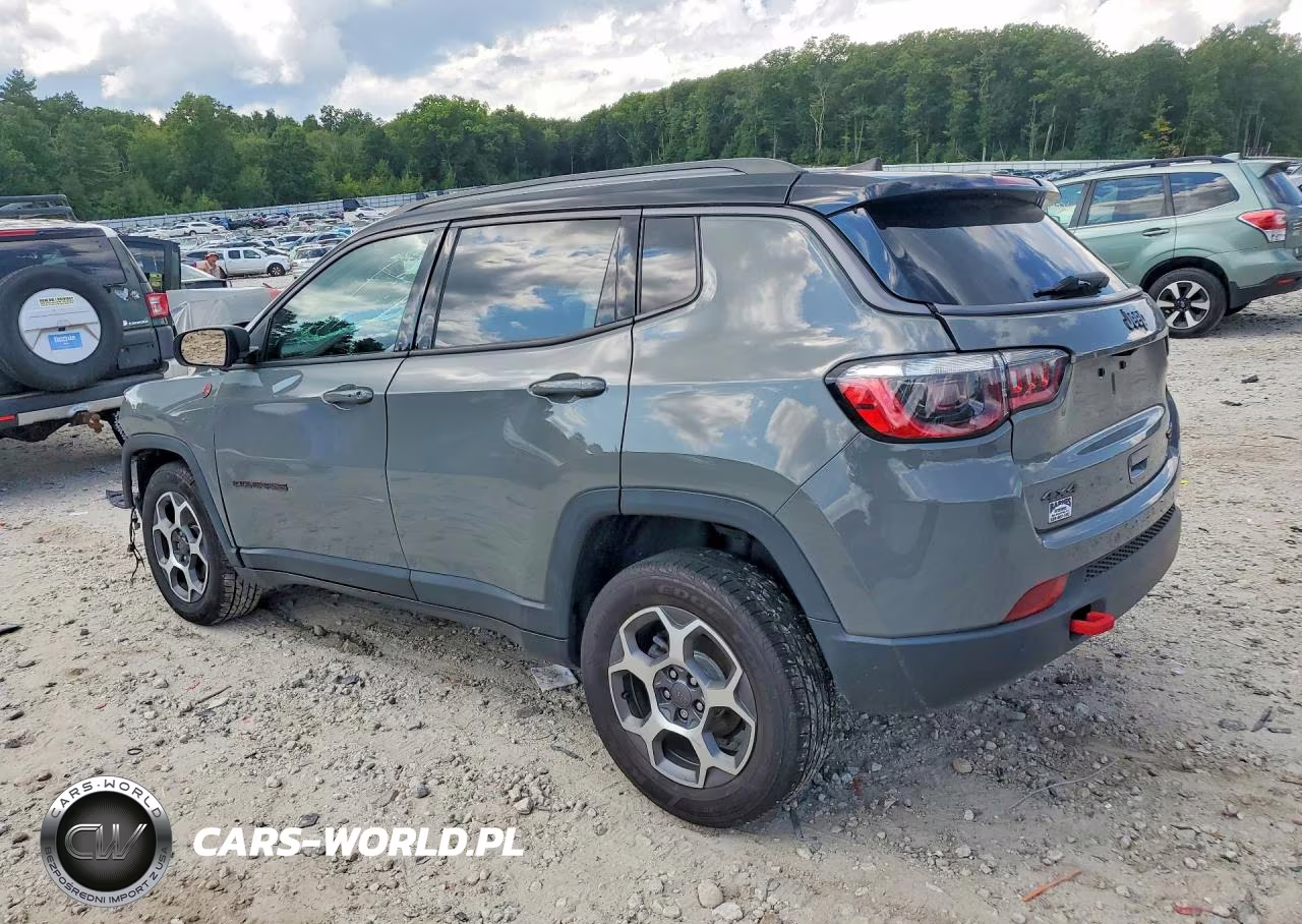2022 Jeep Compass Trailhawk VIN:3C4NJDDB8NT124484 - 2