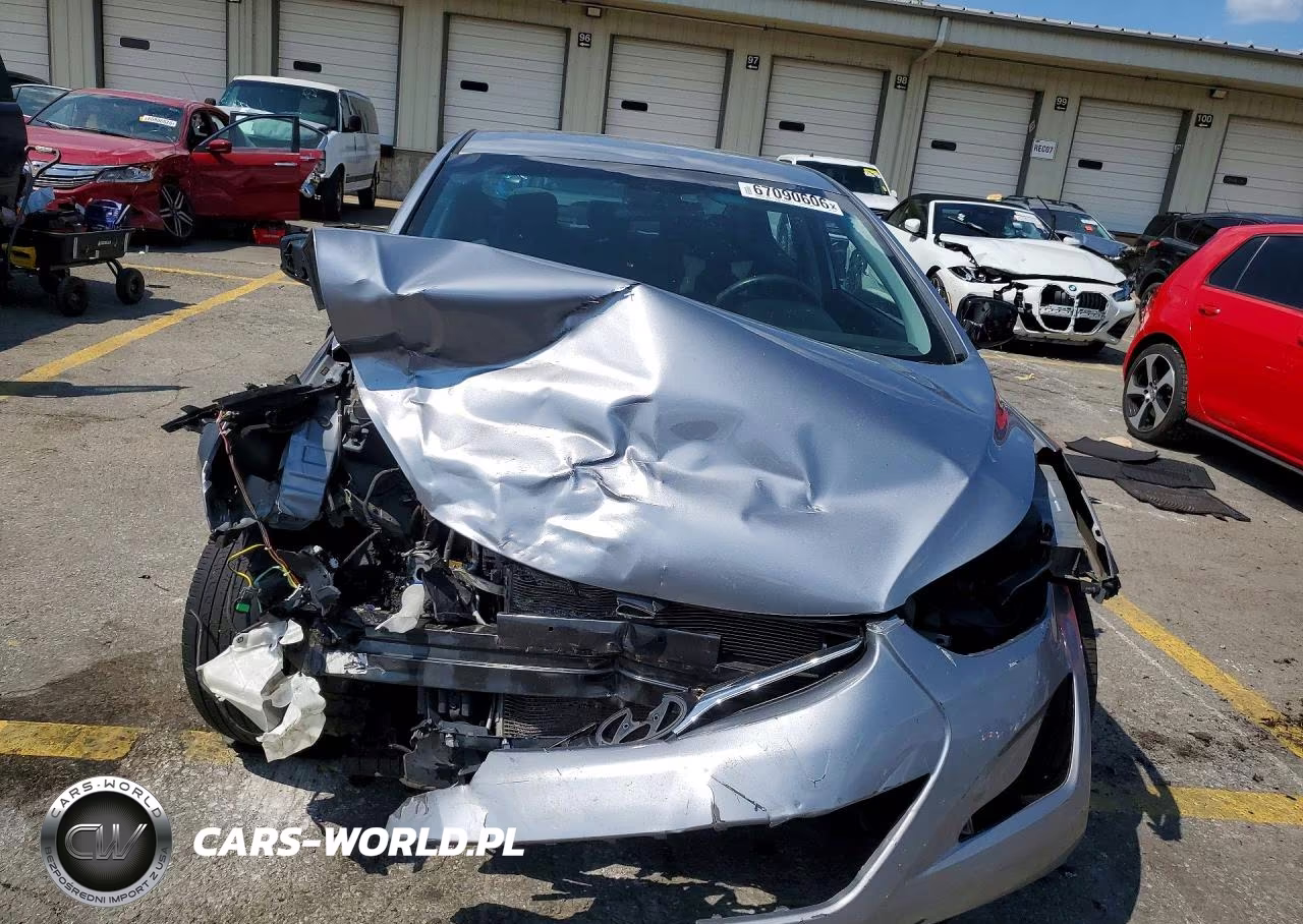 2016 Hyundai Elantra Se VIN:5NPDH4AE3GH769066 - 5