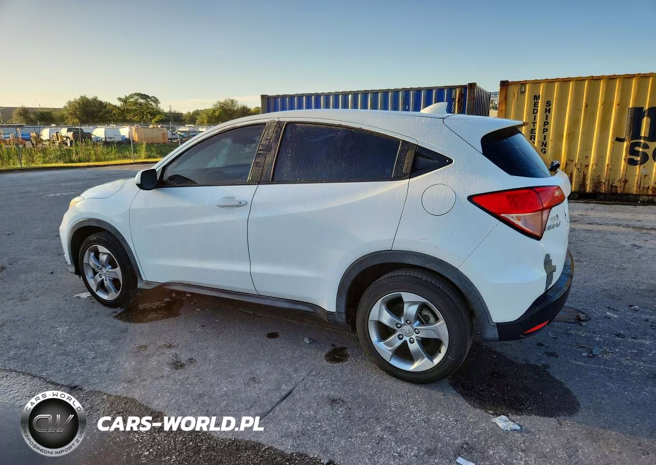 2017 Honda Hr-V Lx VIN:3CZRU5H36HM706593 - 2