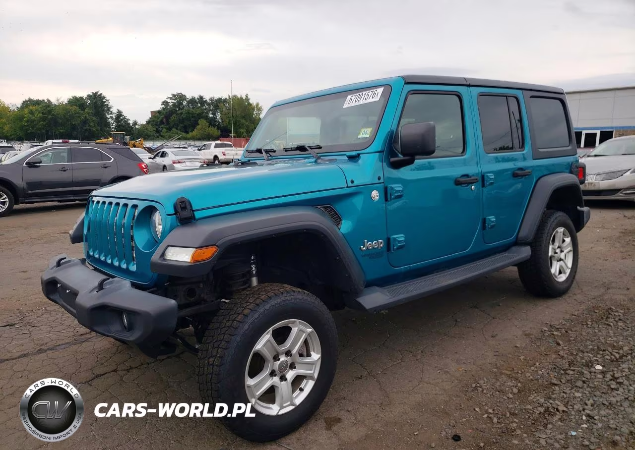 2019 Jeep Wrangler Unlimited Sport VIN:1C4HJXDG4KW602769 - 1