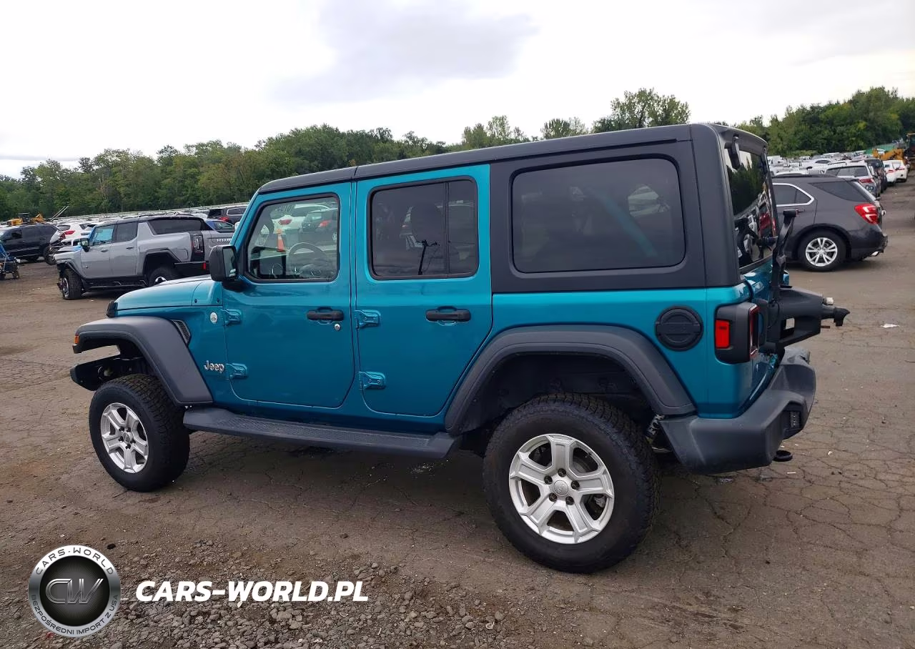 2019 Jeep Wrangler Unlimited Sport VIN:1C4HJXDG4KW602769 - 2