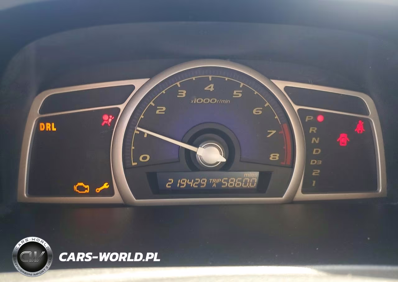 2008 Honda Civic Ex VIN:1HGFA16818L033076 - 9