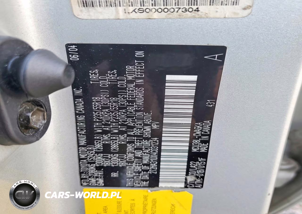 2004 Lexus Rx 330 VIN:2T2HA31UX4C031234 - 13