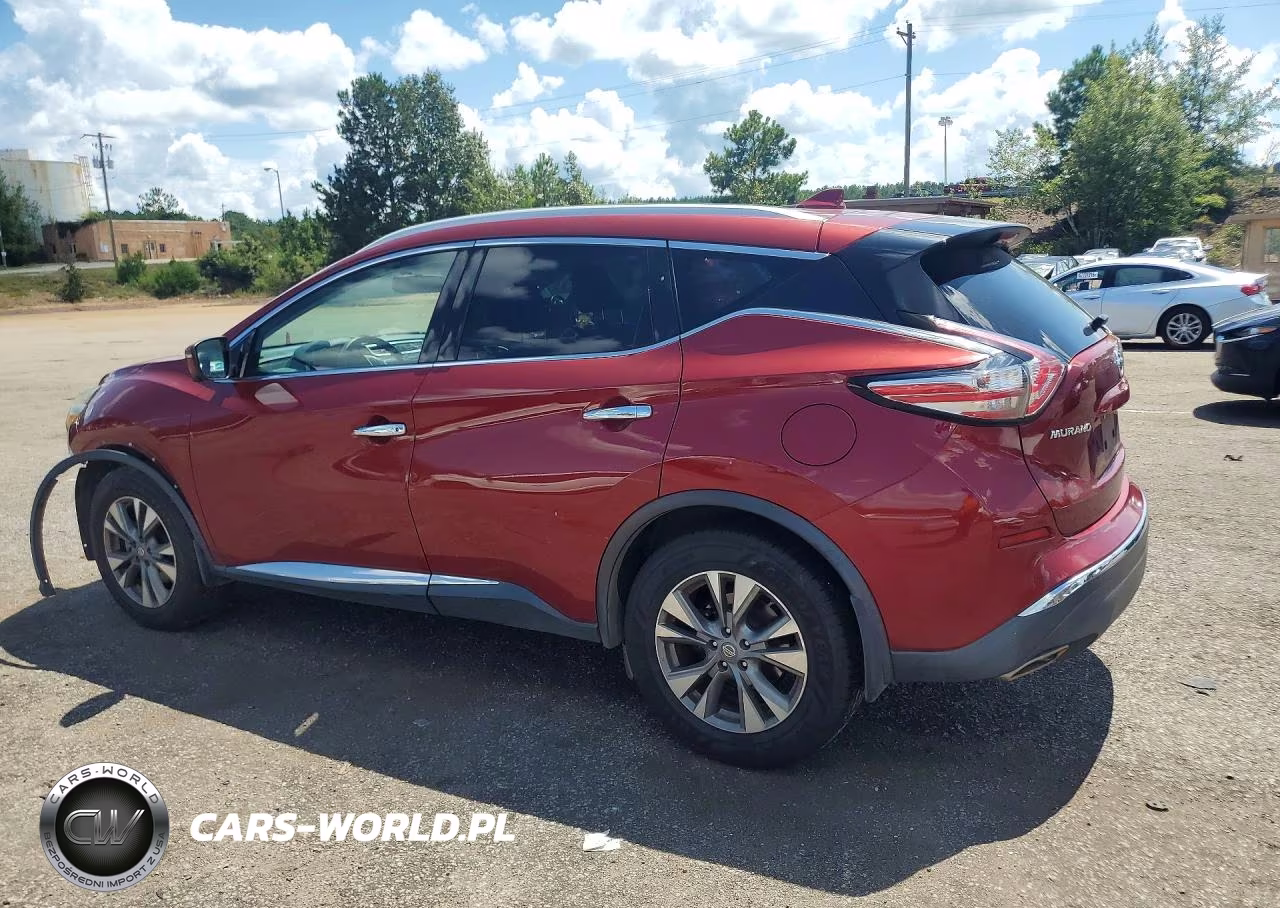 2018 Nissan Murano Sl VIN:5N1AZ2MH2JN178644 - 2
