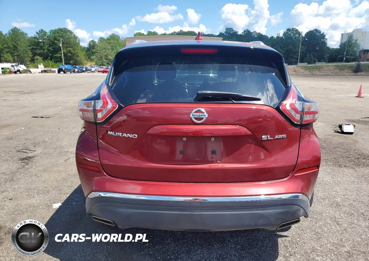 2018 Nissan Murano Sl VIN:5N1AZ2MH2JN178644 - 6