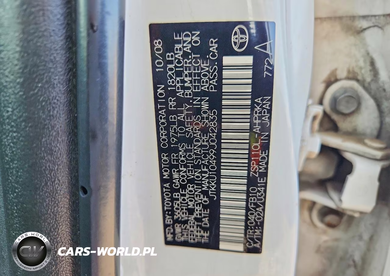 2009 Scion Xd Base VIN:JTKKU10499J042835 - 12