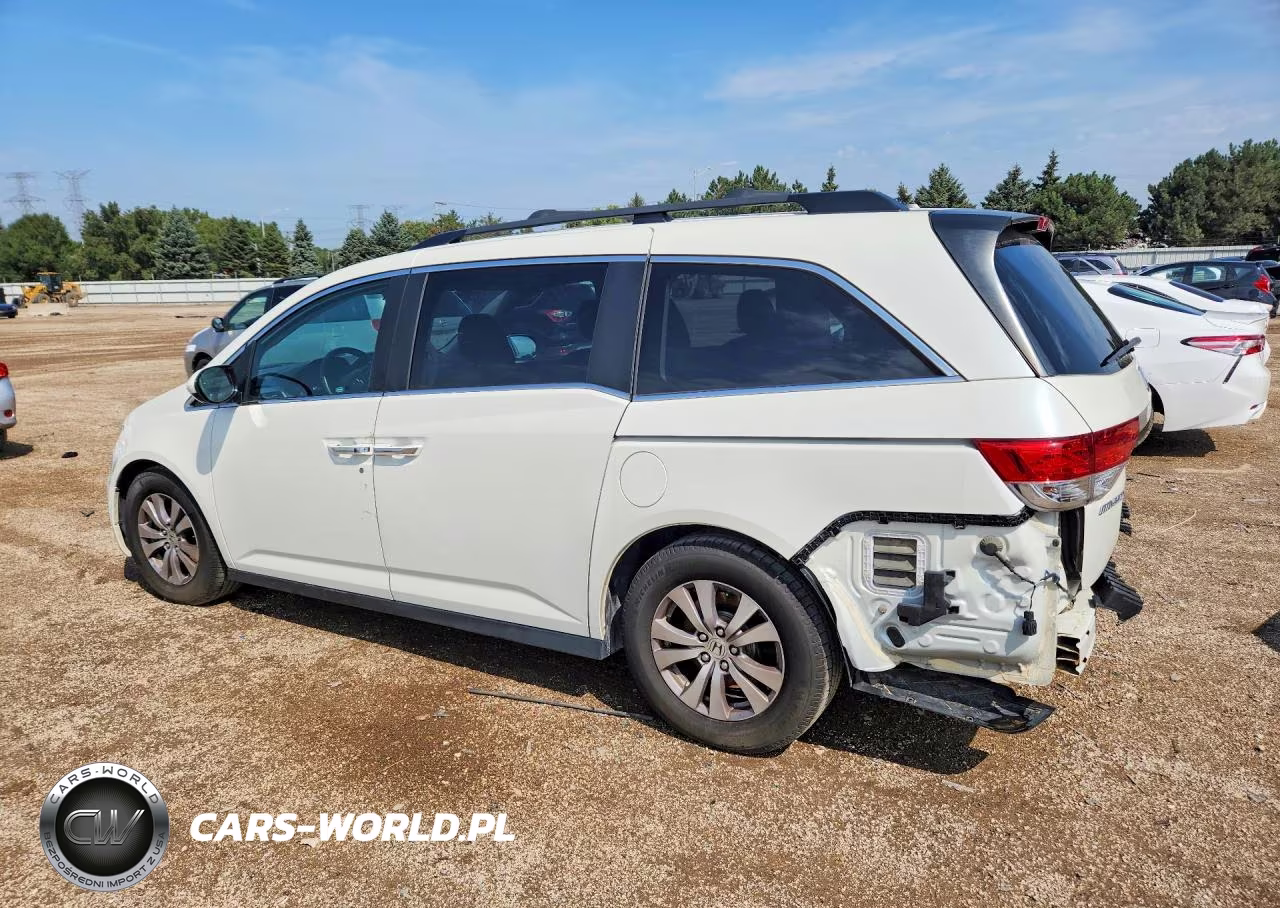 2017 Honda Odyssey Exl VIN:5FNRL5H60HB022288 - 2