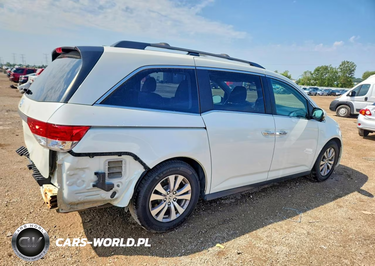 2017 Honda Odyssey Exl VIN:5FNRL5H60HB022288 - 3