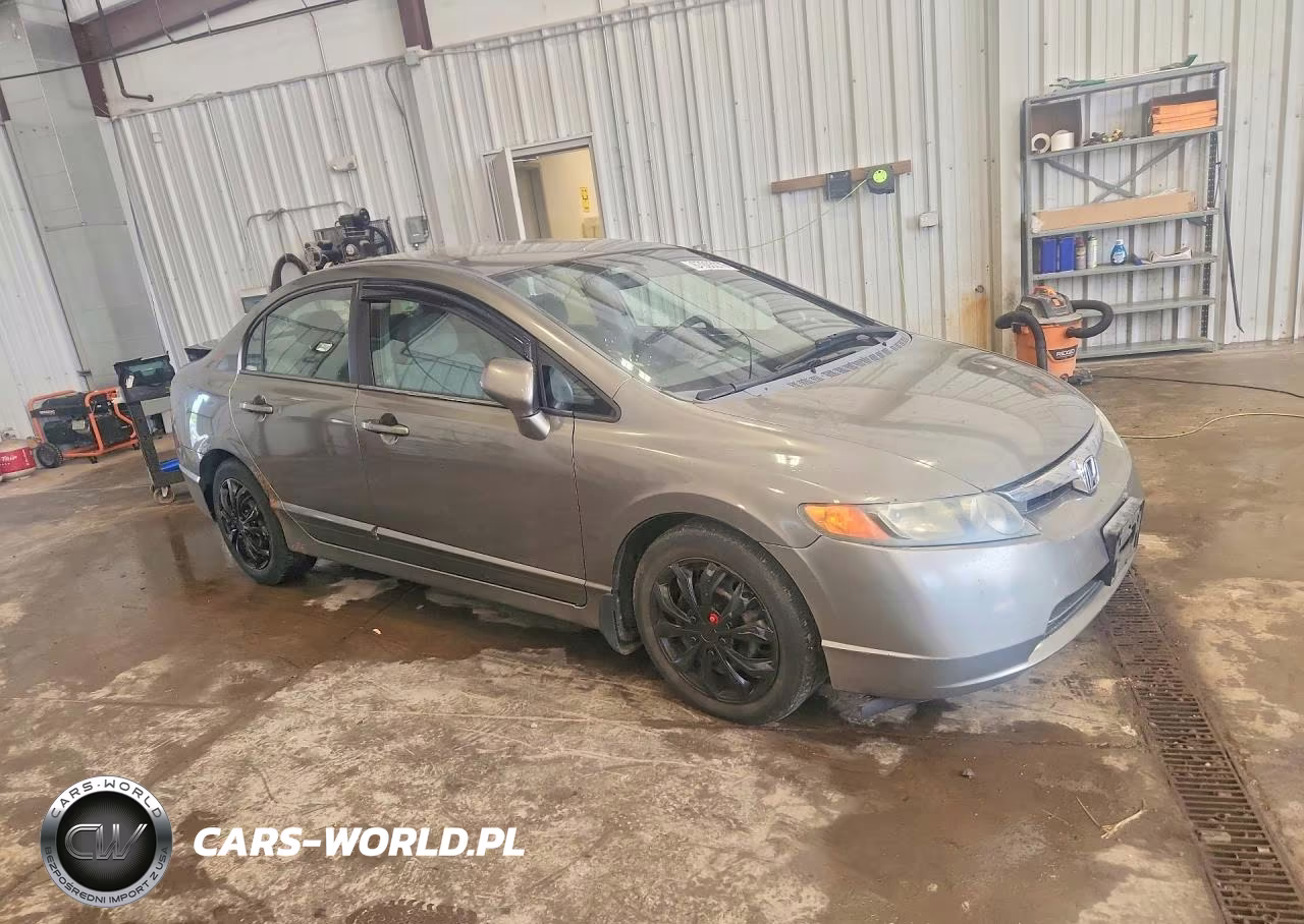 2007 Honda Civic Lx VIN:1HGFA16537L040468 - 4