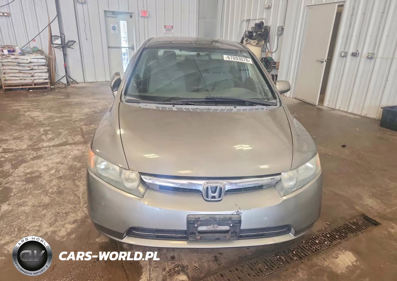 2007 Honda Civic Lx VIN:1HGFA16537L040468 - 5