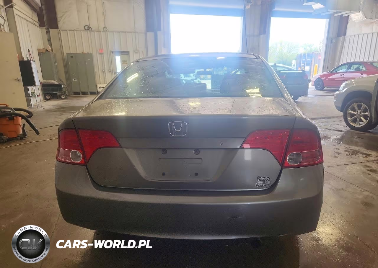 2007 Honda Civic Lx VIN:1HGFA16537L040468 - 6