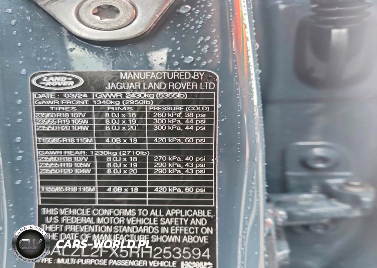 2024 Land Rover Range Rover Evoque Dynamic Se VIN:SALZL2FX5RH253594 - 14