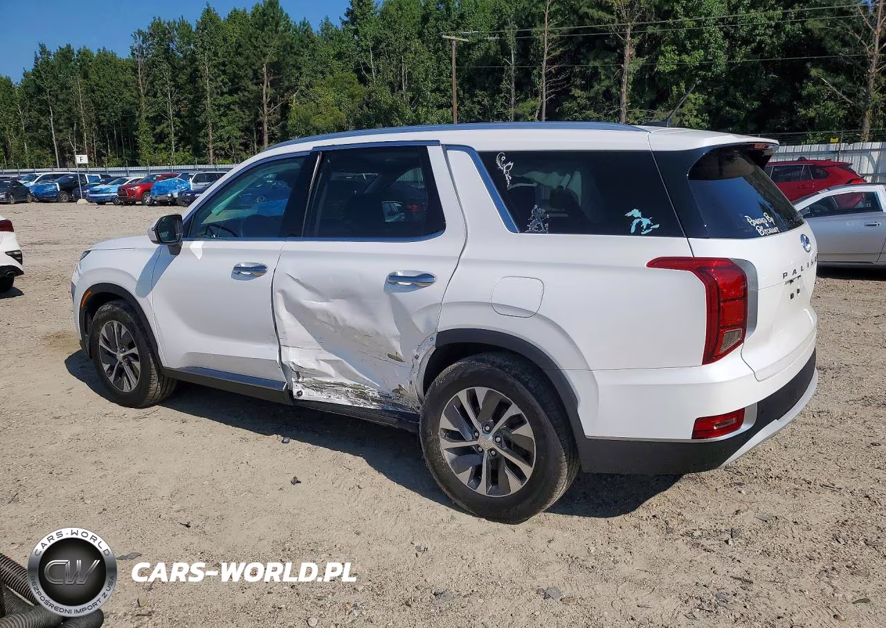 2022 Hyundai Palisade Sel VIN:KM8R2DHEXNU487633 - 2