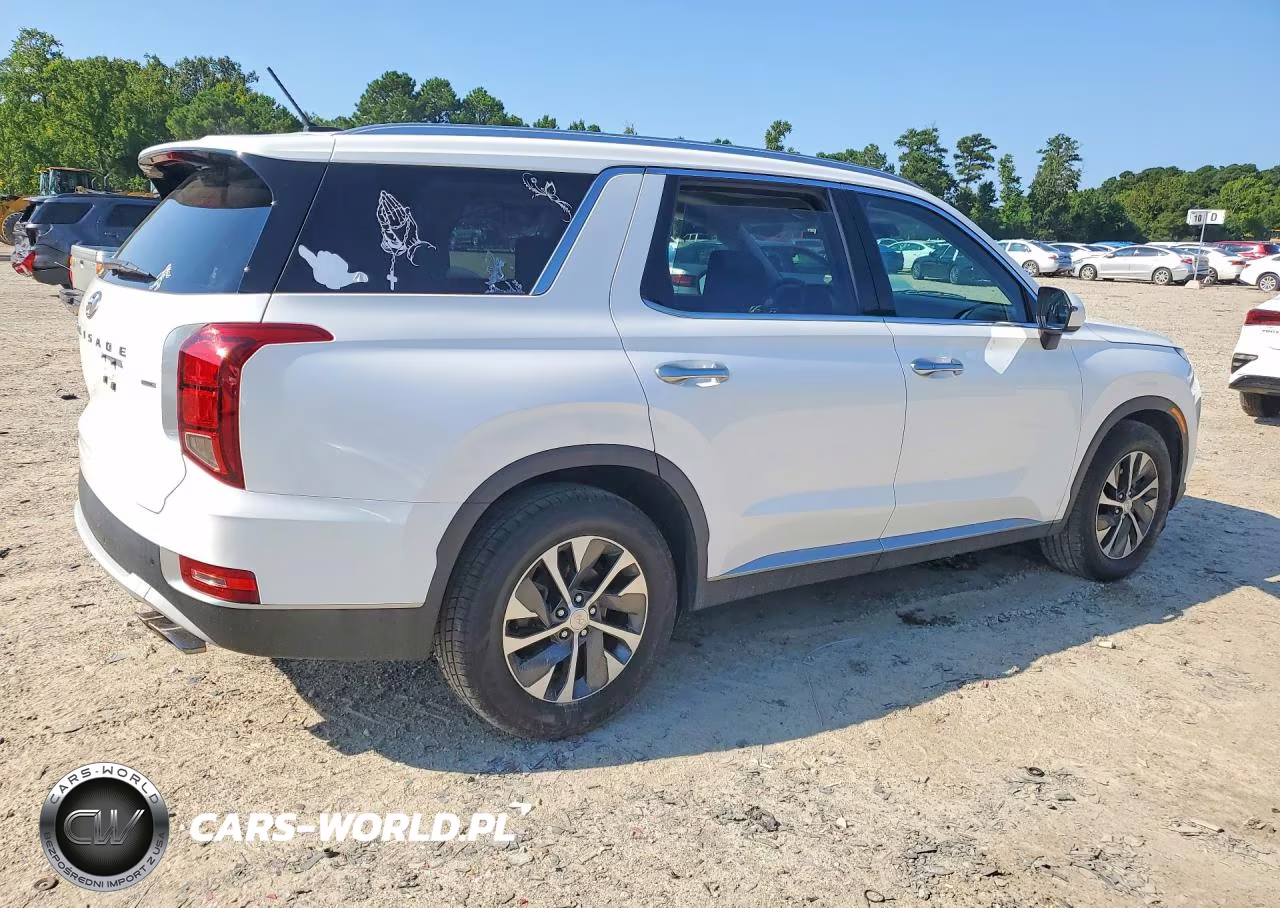 2022 Hyundai Palisade Sel VIN:KM8R2DHEXNU487633 - 3