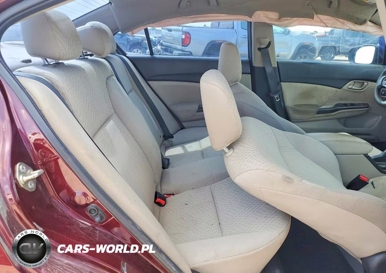 2014 Honda Civic Lx VIN:19XFB2F54EE029180 - 10