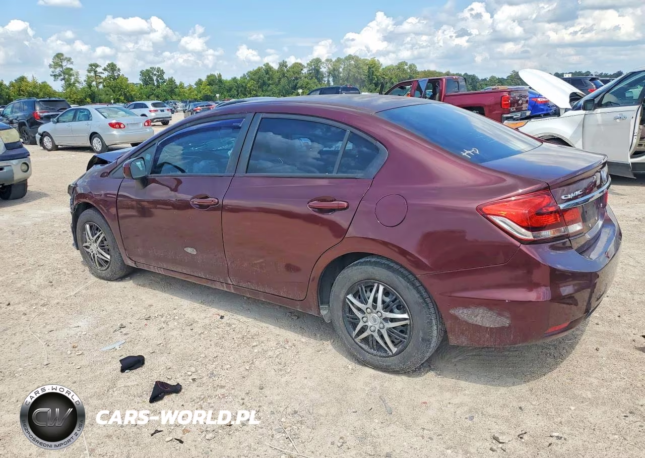 2014 Honda Civic Lx VIN:19XFB2F54EE029180 - 2