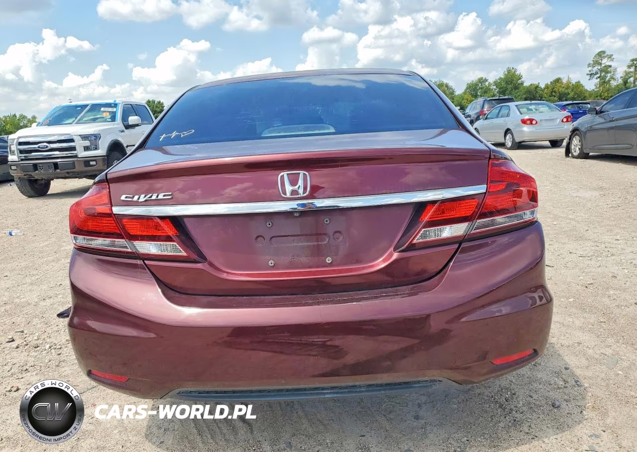 2014 Honda Civic Lx VIN:19XFB2F54EE029180 - 6