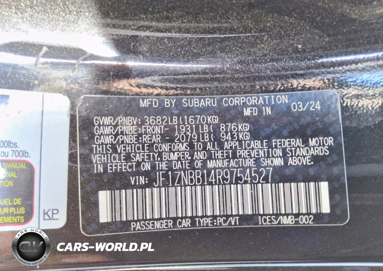 2024 Toyota Gr86 Base VIN:JF1ZNBB14R9754527 - 13