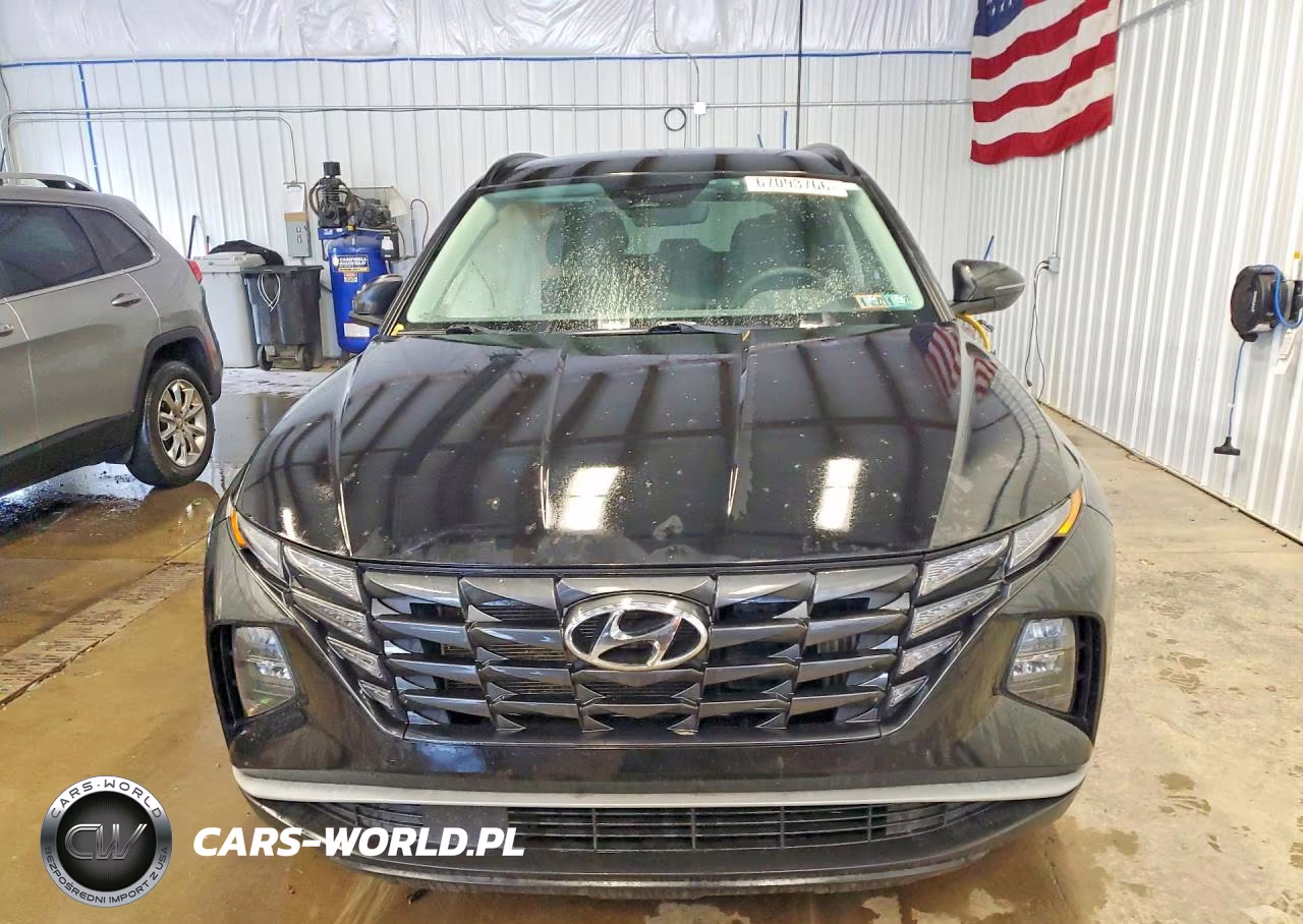 2023 Hyundai Tucson Blue VIN:KM8JBCA15PU091871 - 5