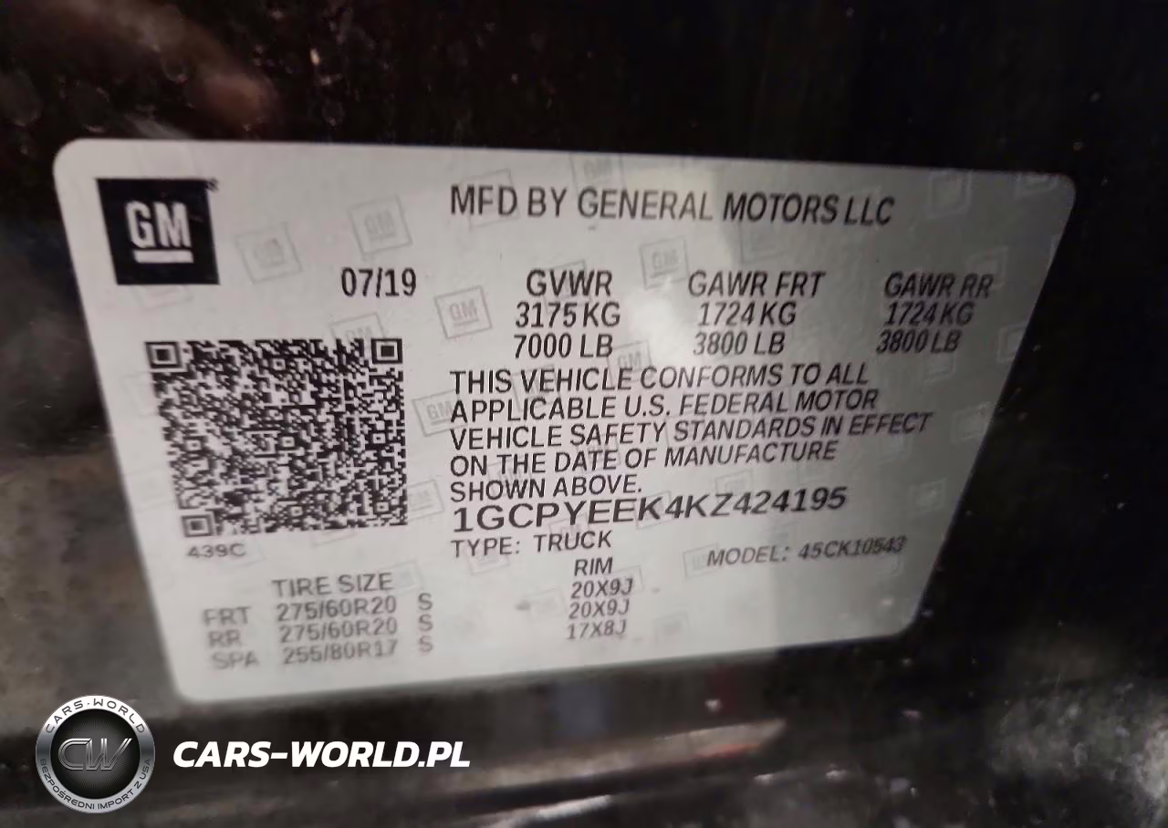 2019 Chevrolet Silverado K1500 Rst VIN:1GCPYEEK4KZ424195 - 12