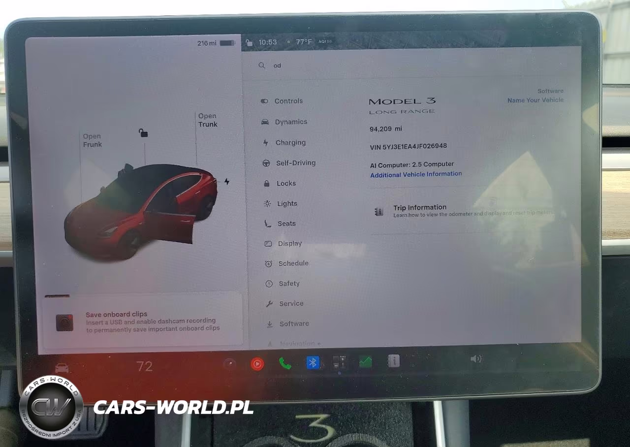 2018 Tesla Model 3 VIN:5YJ3E1EA4JF026948 - 9