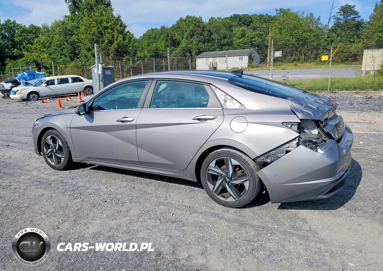 2021 Hyundai Elantra Sel VIN:KMHLN4AG5MU138936 - 2