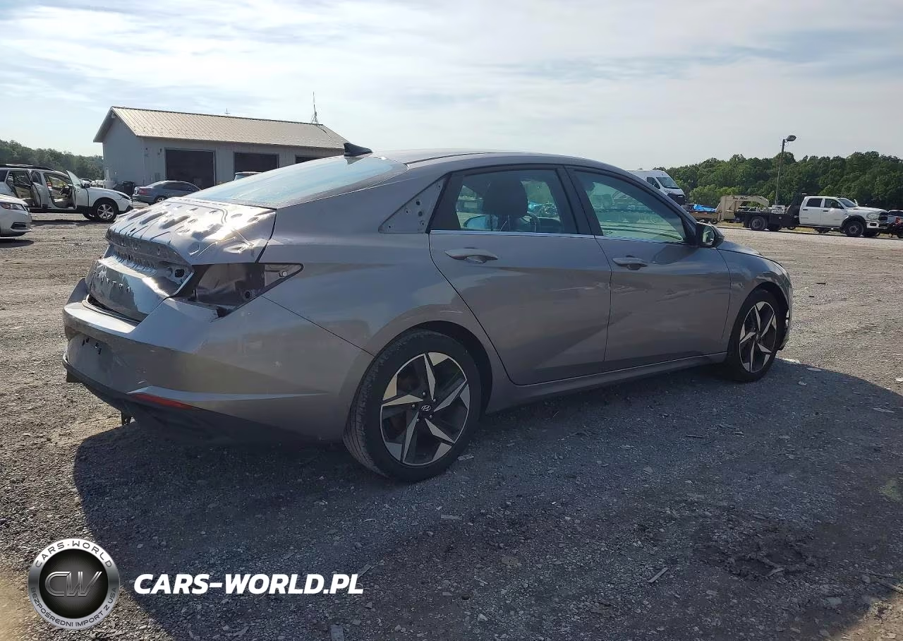 2021 Hyundai Elantra Sel VIN:KMHLN4AG5MU138936 - 3