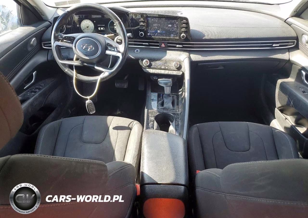 2021 Hyundai Elantra Sel VIN:KMHLN4AG5MU138936 - 8