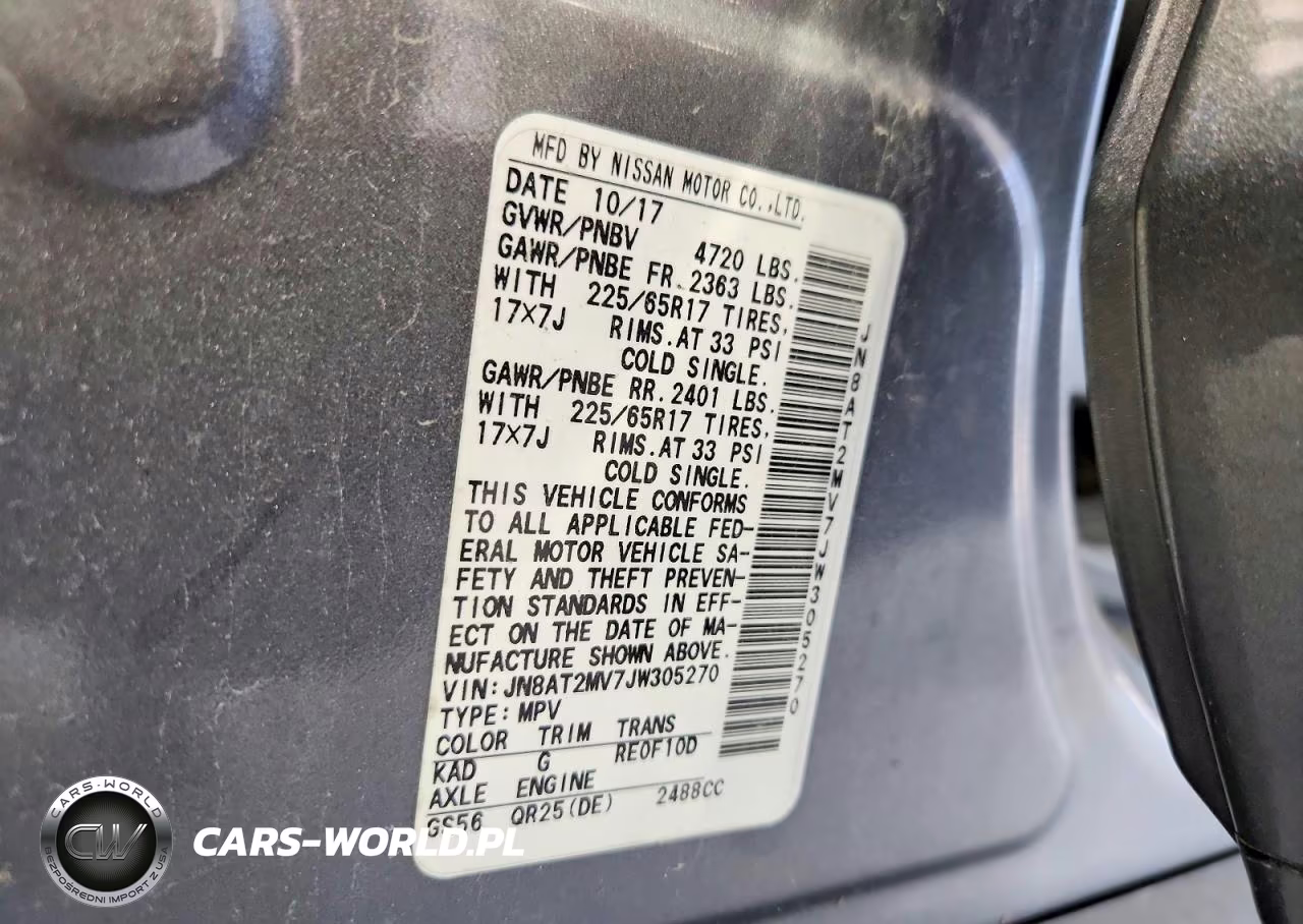 2018 Nissan Rogue S VIN:JN8AT2MV7JW305270 - 14