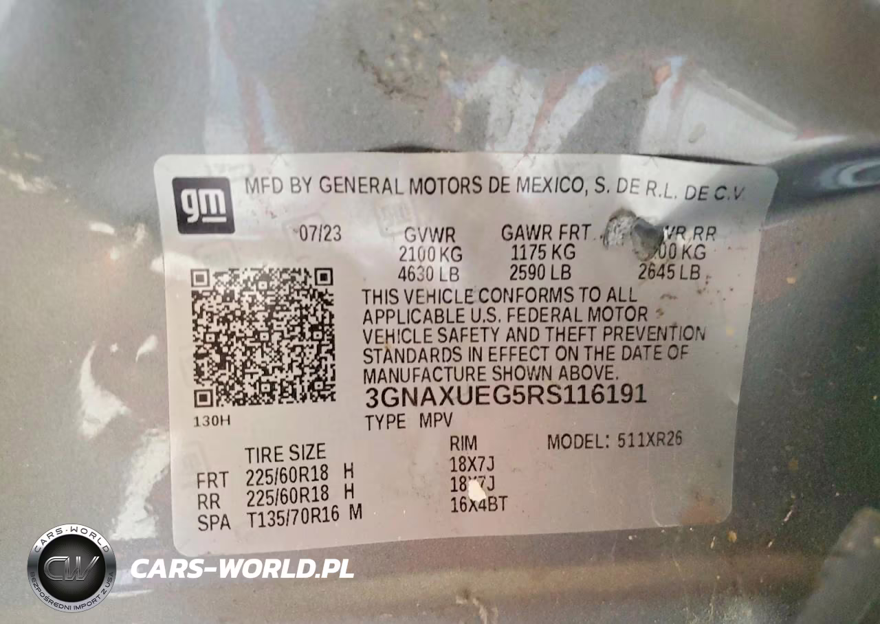 2024 Chevrolet Equinox Lt VIN:3GNAXUEG5RS116191 - 13