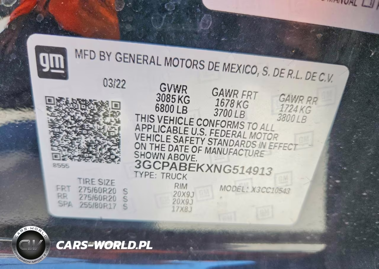 2022 Chevrolet Silverado C1500 Custom VIN:3GCPABEKXNG514913 - 13
