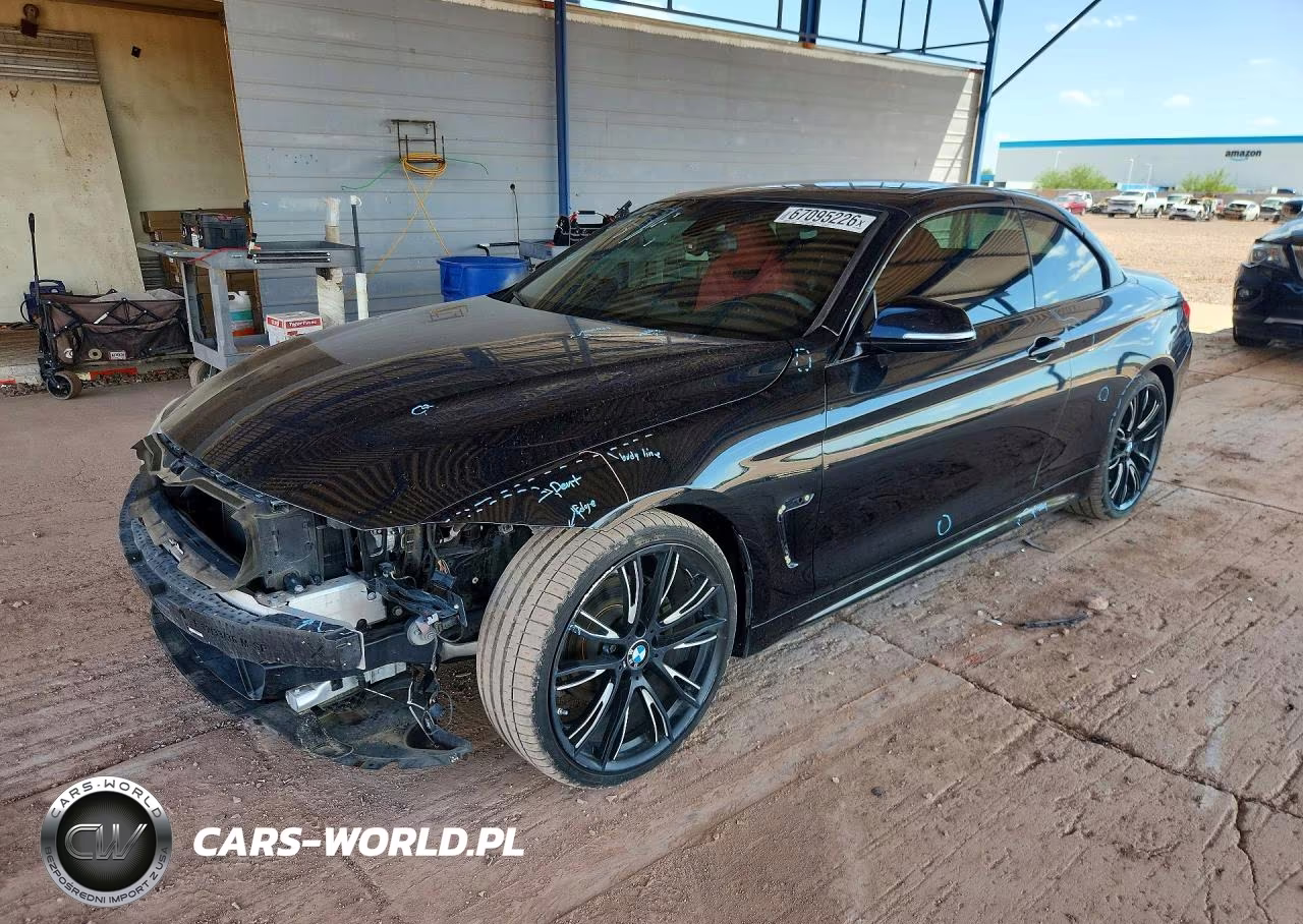 2017 BMW 430I VIN:WBA4U7C55H5D43195 - 1